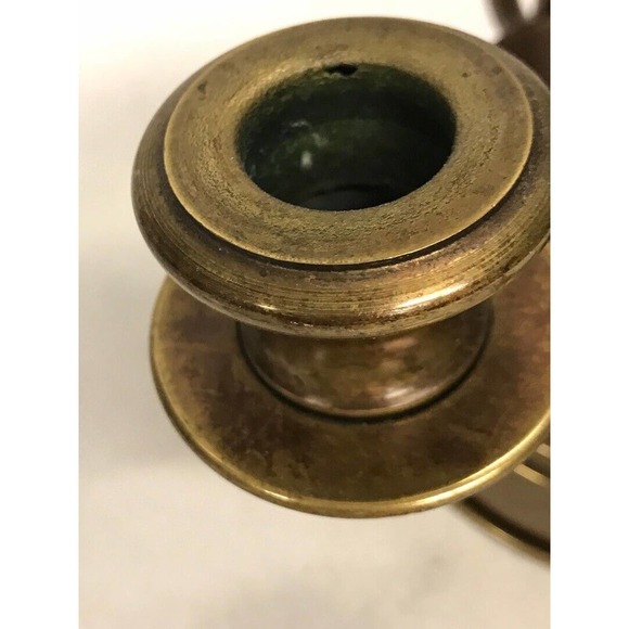 Vintage Bouillette Table lamp Fredrick Cooper Chicago candle holder Desk French - Picture 6 of 8